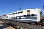 former Metrolink Bombardier Bilevel Car on Caltrain # 814 at SJC